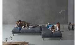 Excò Divano Rock tessuto in poliuretano   in Offerta Outlet- Divani