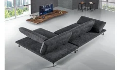 Excò Divano Rock tessuto in poliuretano   in Offerta Outlet- Divani