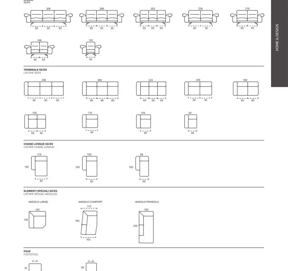 Divano Chelsea PREZZI OUTLET sconto 30%^Rosini Sale