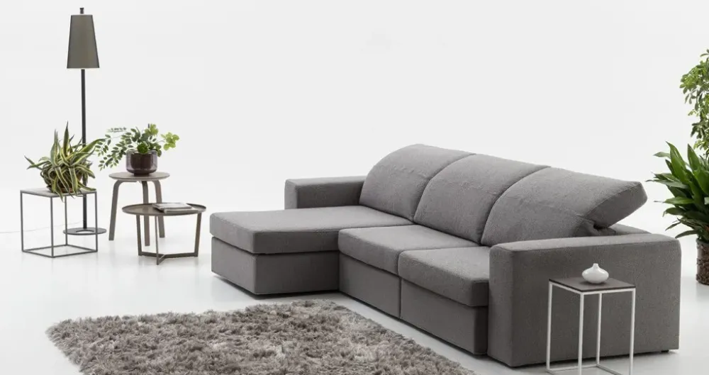 Artigianale Divano Rotterdam relax in Tessuto sfoderabile di scontato 31%- Divani