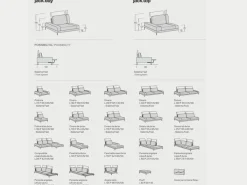 Samoa Divano Jack  PREZZI OUTLET sconto 35%- Divani