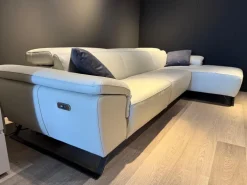 S.B. Salotti Divano Seneca in Pelle a prezzo scontato- Divani