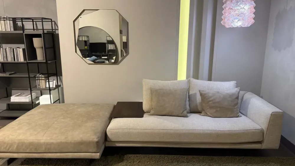 Divano Sheridan tessuto in poliuretano in Offerta Outlet^Desirèe Outlet