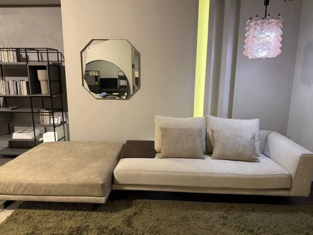 Divano Sheridan tessuto in poliuretano in Offerta Outlet^Desirèe Outlet