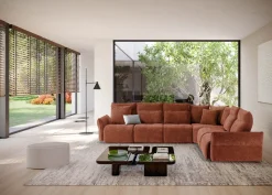 Le Comfort Divano Sirio tessuto in poliuretano   a prezzo scontato- Divani