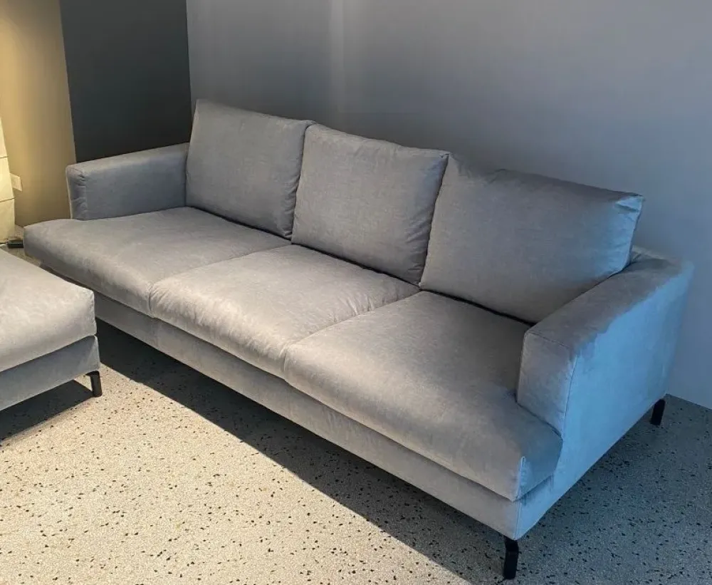 Divano tessuto in misto piuma a prezzo Outlet^Md work Outlet