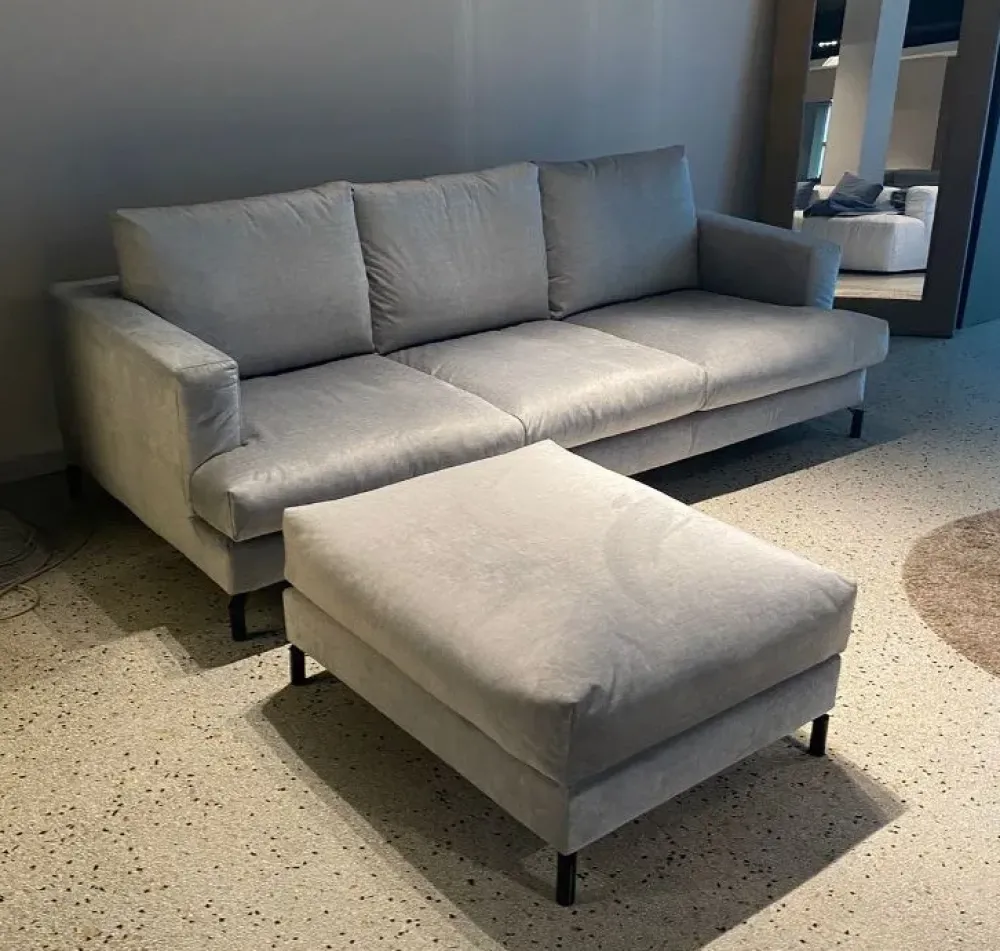 Divano tessuto in misto piuma a prezzo Outlet^Md work Outlet