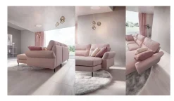 Divano Thoas tessuto in poliuretano   a prezzo Outlet^Le Comfort Hot