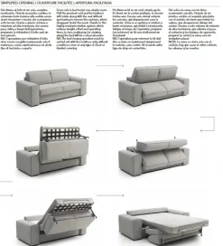 Divano Truman di in stile moderno a prezzo scontato^Felis Online