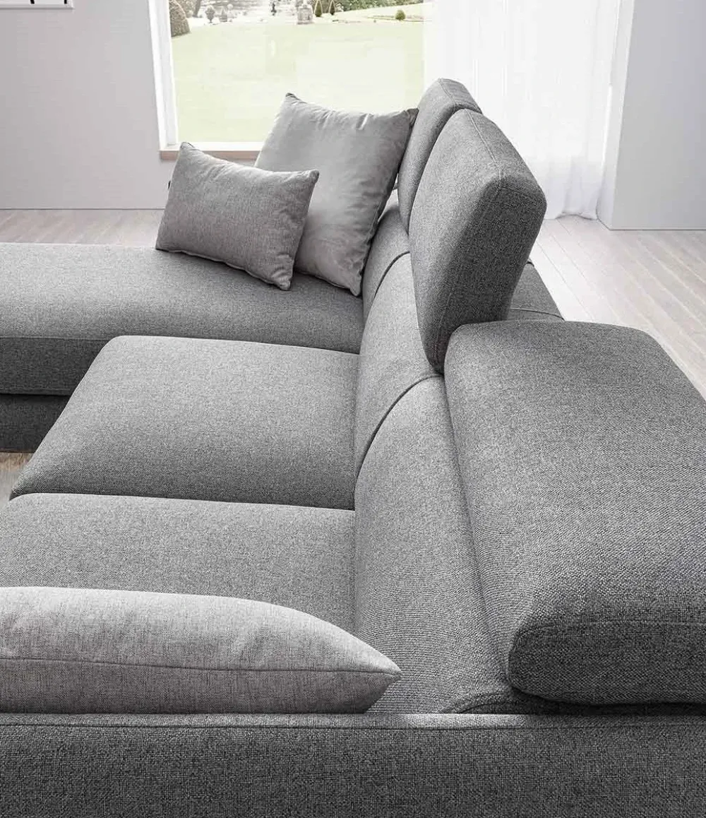 Best Divano Vanessa in Tessuto sfoderabile di scontato 35% Divani