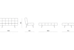 Divano Vintage in Tessuto a 690€^Artigianale Best