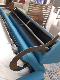 Il Benessere Divano Willy in Tessuto sfoderabile di scontato 41%- Divani Letto|Divani