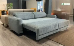 New Divano Zoomy microfibra in poliuretano in Offerta Outlet Divani