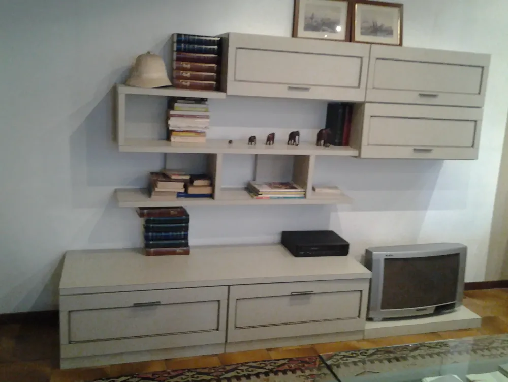 Florida Soggiorno Classico Laccato Opaco Pareti attrezzate Classico- Soggiorni Completi