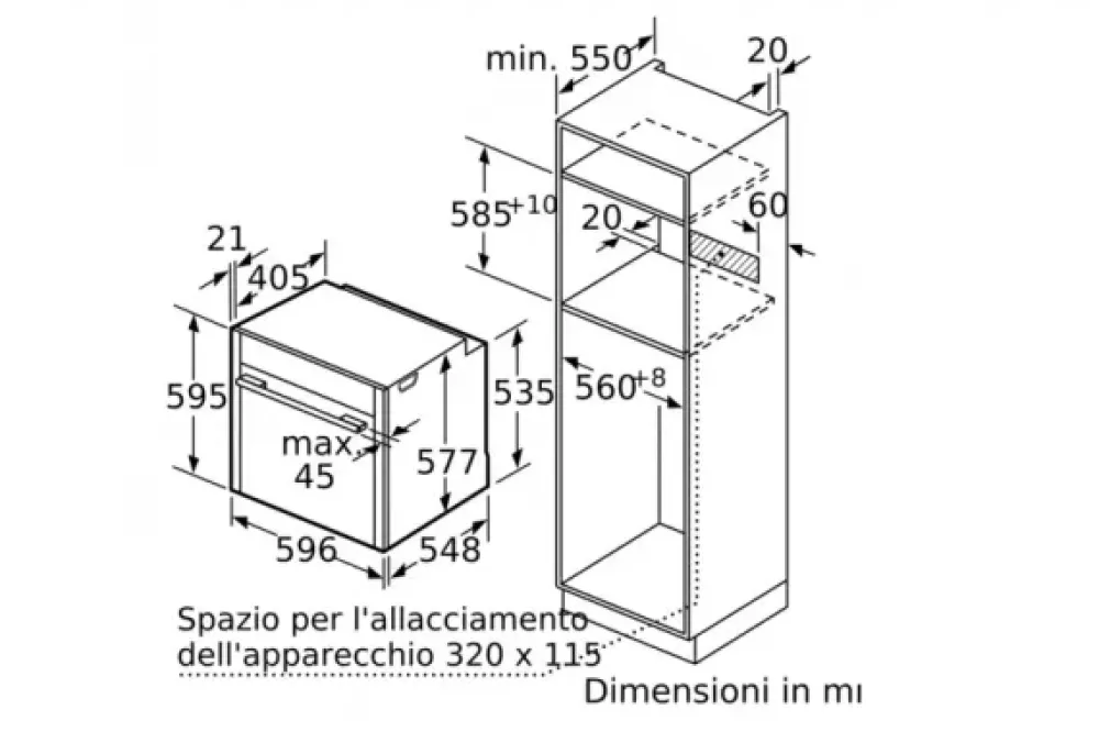 Neff Forno B57vs24h0 di in offerta- Forno