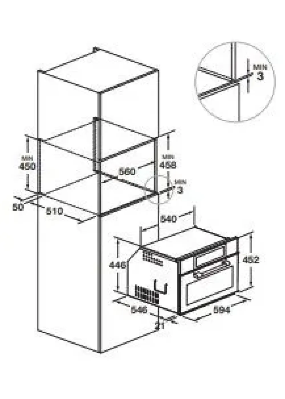A&C Forno modello Concept 45 fulgor a prezzo scontato- Forno