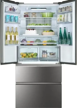 Frigorifero Combinato 70 metal glass hb18fgsaaa a marchio scontato^Haier Discount