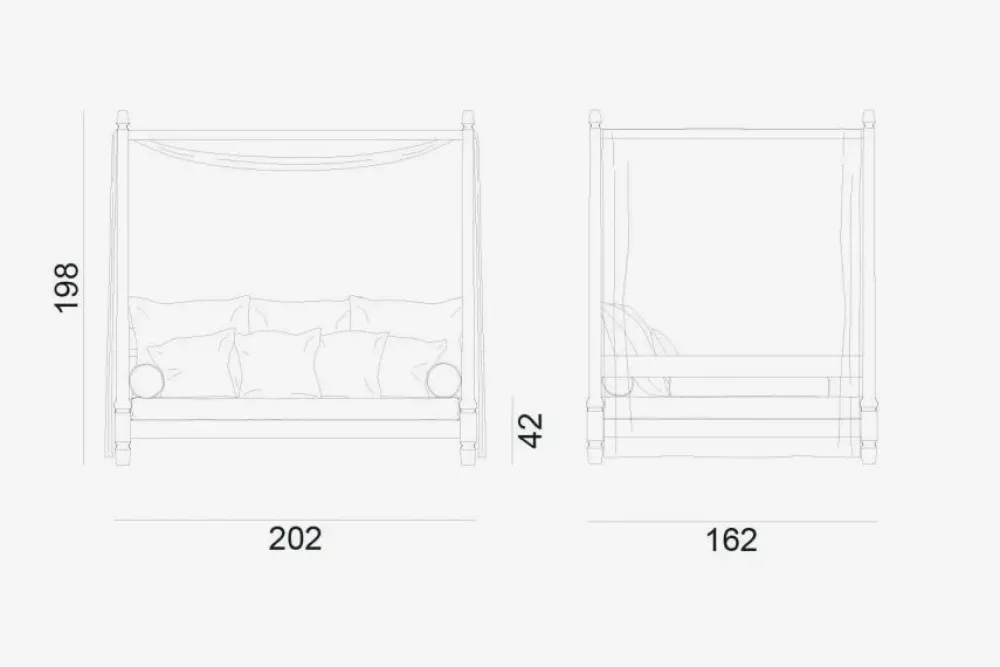 Gervasoni Jeko 07 : divano da giardino con forte sconto- Divani Da Giardino