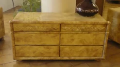 Online Gruppo letto in radica scontato del -80% Cassettiere