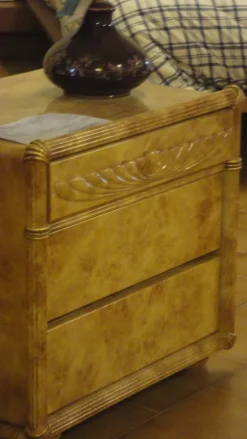 Online Gruppo letto in radica scontato del -80% Cassettiere