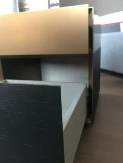 Gruppo notte Domino in Laccato opaco a prezzo scontato Comodini