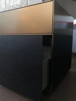 Gruppo notte Domino in Laccato opaco a prezzo scontato Comodini