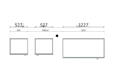Pianca Gruppo notte modello Logos ad un prezzo mai così conveniente- Comodini