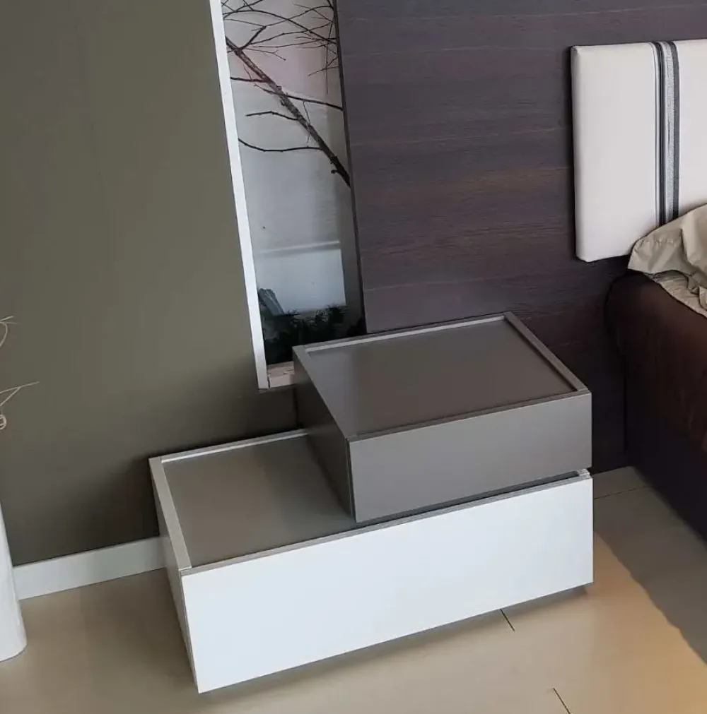 Tomasella Gruppo notte Replay in Laccato opaco a prezzo scontato- Comodini