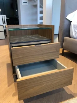 Gruppo notte modello Cabaret glass ad un prezzo mai così vantaggioso^Sangiacomo