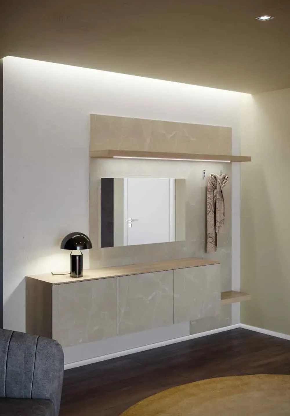 Ingresso design modello Composizione 632 di a PREZZI OUTLET^Giessegi Sale