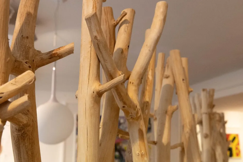 Ingresso design modello Paravento in legno naturale di a PREZZI OUTLET^Artigianale Hot