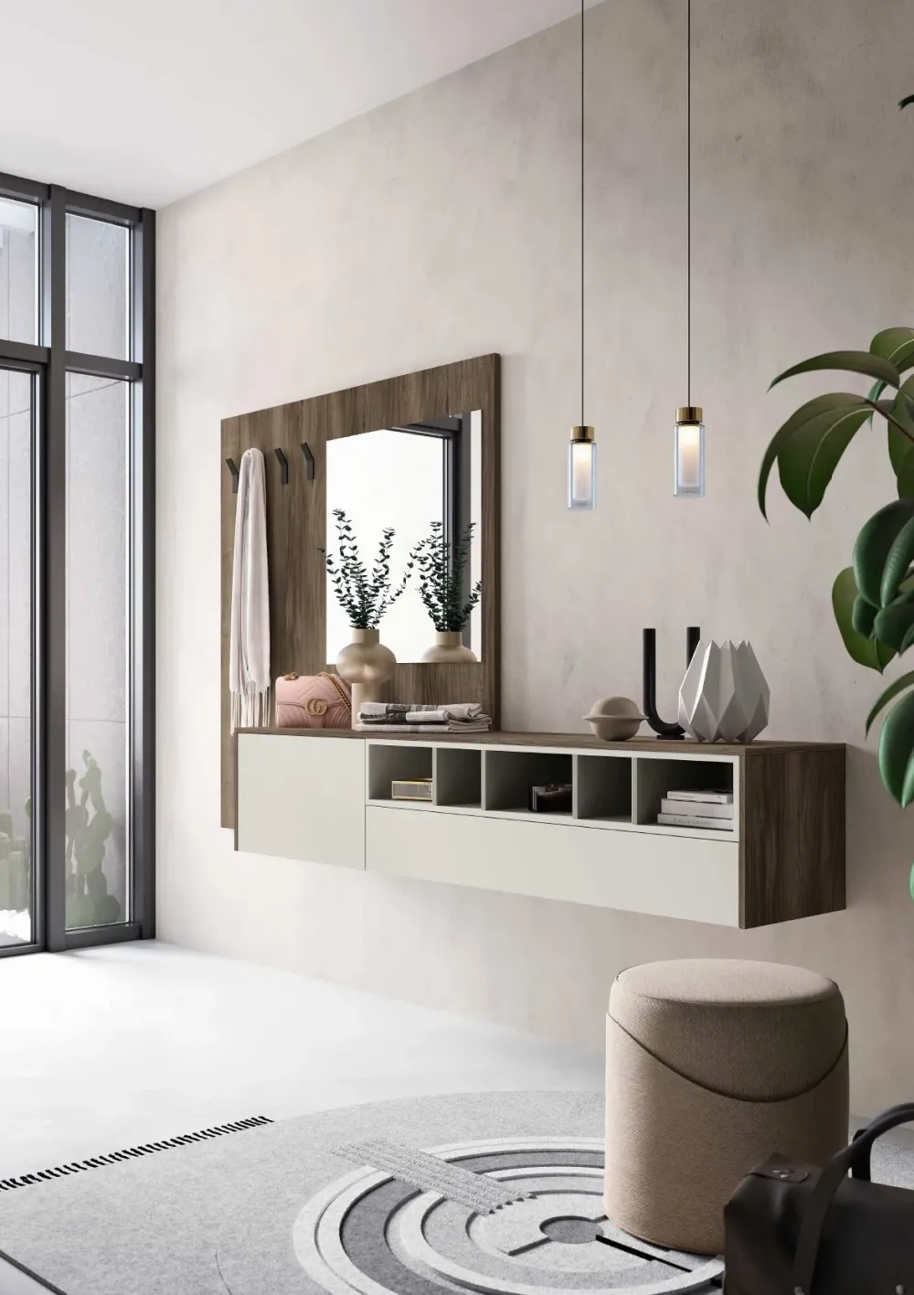 Online Ingresso design modello Start 360 di a PREZZI OUTLET Mobili Ingresso