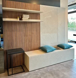 Mobilgam Ingresso moderno modello Horizon wall di a PREZZI OUTLET- Mobili Ingresso