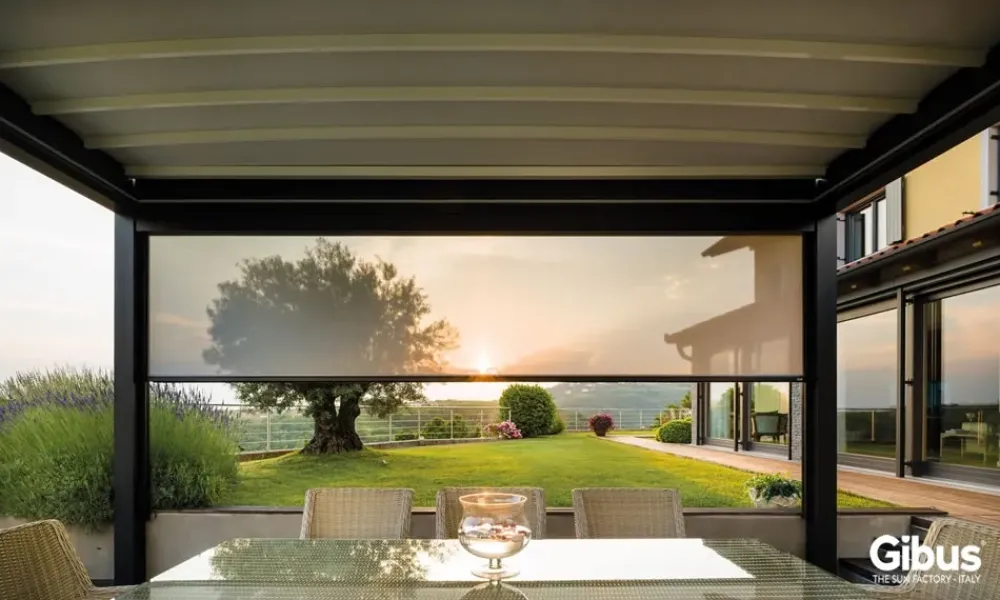 Innovativa pergotenda Med zenith a prezzo scontato^Gibus