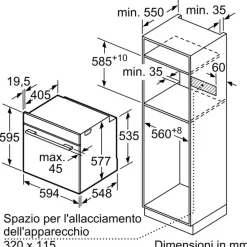 Outlet Innovativo forno Hbg7342b1 in Offerta Outlet Forno
