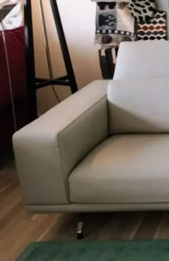 Divanidea Keaton pelle in poliuretano   in Offerta Outlet- Divani