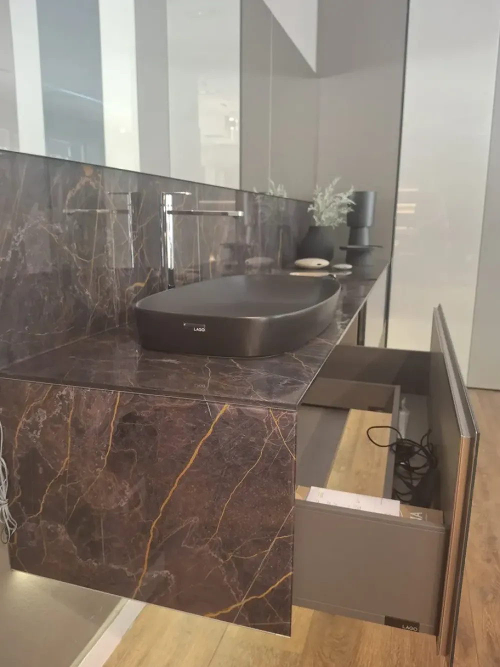 Lago Kera : mobile bagno sospeso A PREZZI OUTLET- Mobili Bagno Sospeso