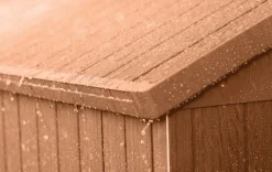 Keter Casetta Darwin 6x6 marrone: sconto imperdibile per l'esterno!- Casette Da Giardino