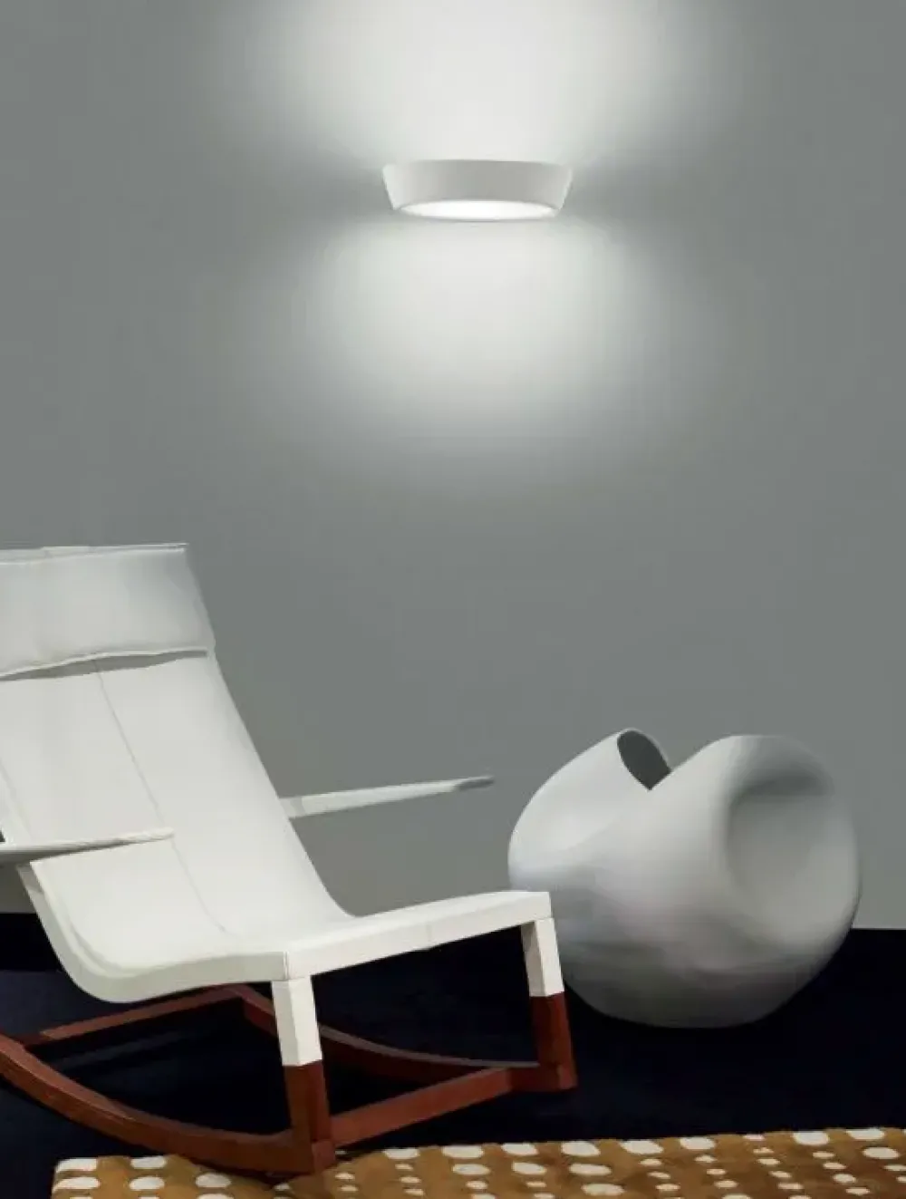 Clearance Lampada 7309 applique in gesso 1x24w 2g11 in OFFERTA OUTLET Applique Da Parete