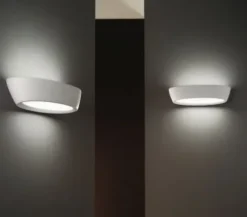 Clearance Lampada 7309 applique in gesso 1x24w 2g11 in OFFERTA OUTLET Applique Da Parete