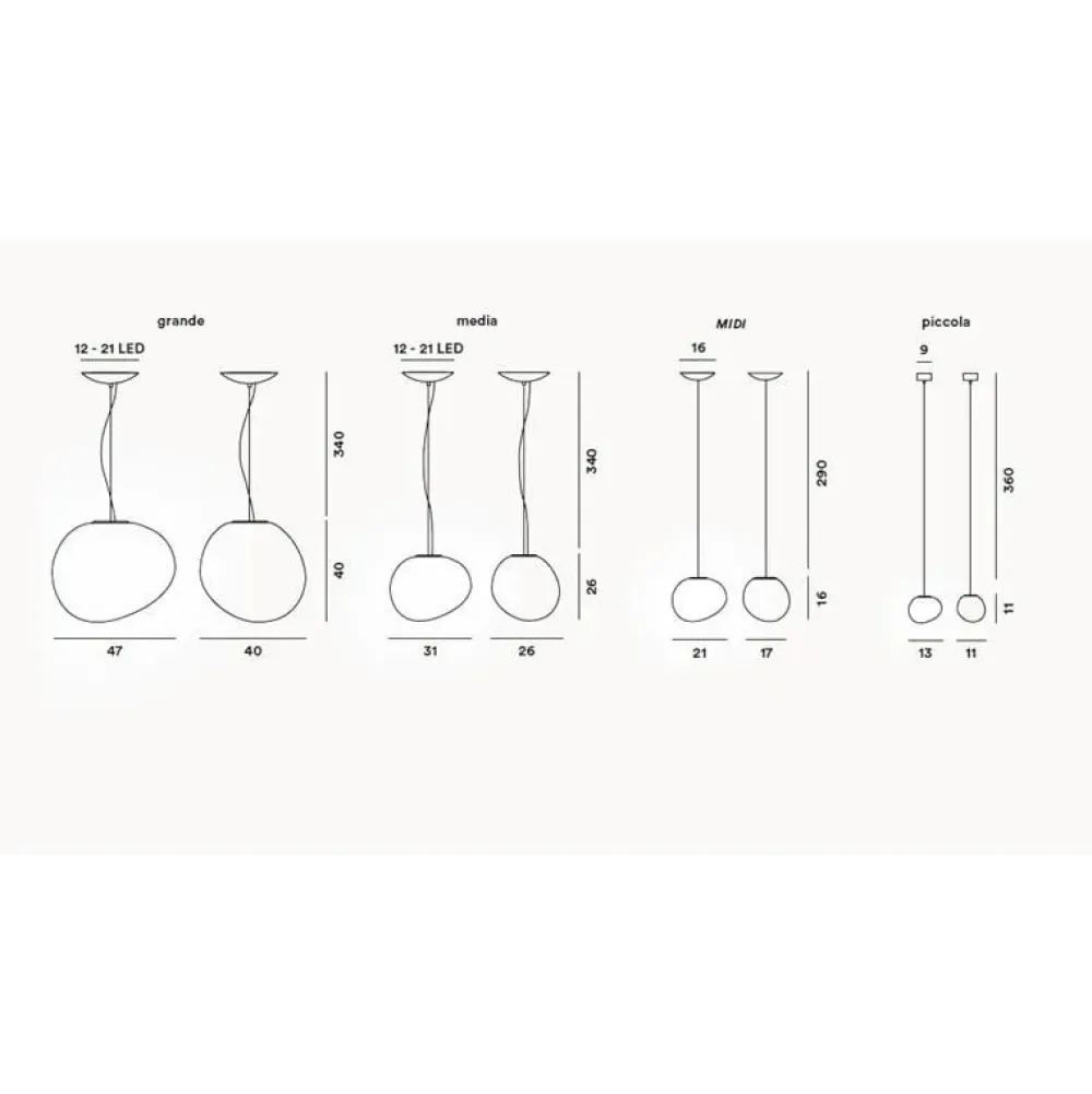 Sale Lampada a sospensione Gregg a prezzo Outlet Lampade A Sospensione