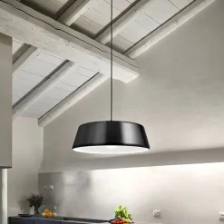 Best Lampada a sospensione in metallo Blanca  nero  gea luce a prezzo scontato Lampade A Sospensione