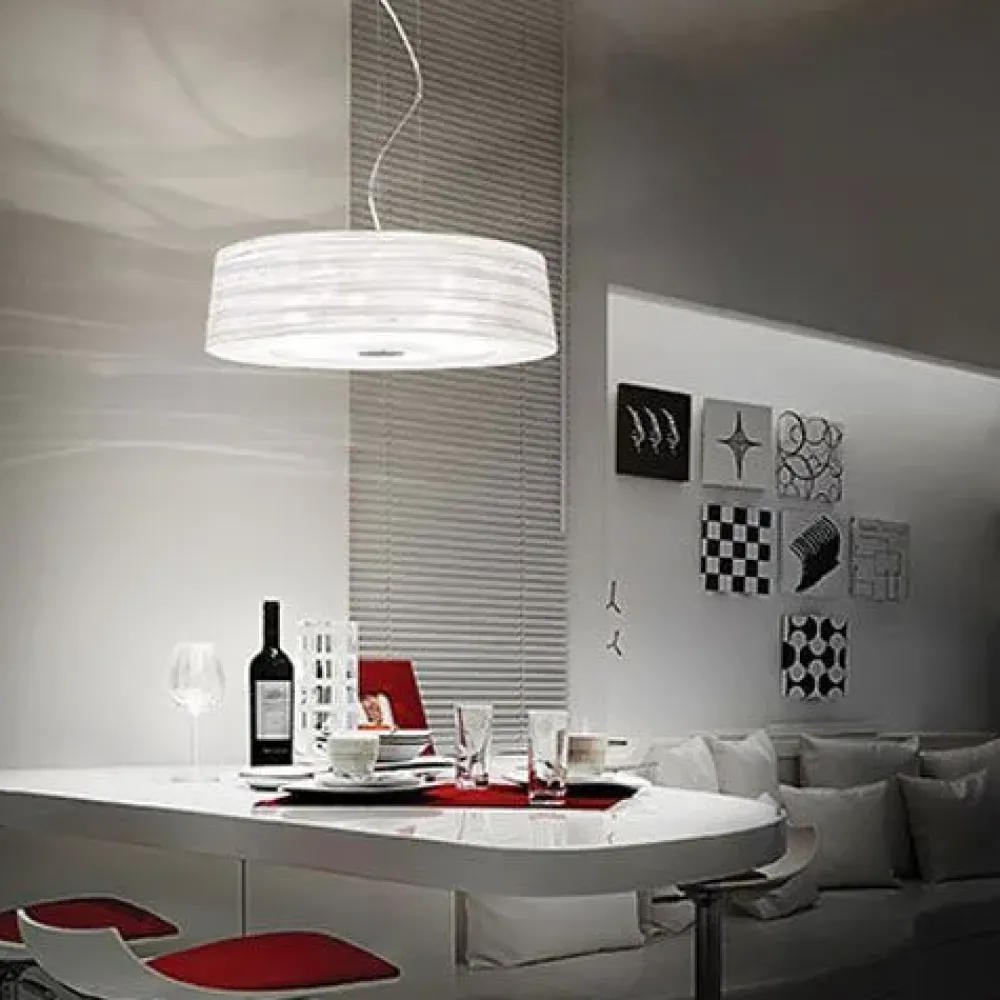 Lampada a sospensione in metallo Isa a prezzo Outlet^Ideal Lux Clearance