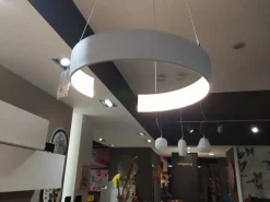 Ondaluce Lampada a sospensione in metallo Intro led in Offerta Outlet- Lampade A Sospensione