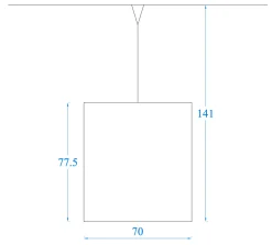 Artigianale Lampada a sospensione in vetro Iria sp6 a prezzo Outlet- Lampade A Sospensione