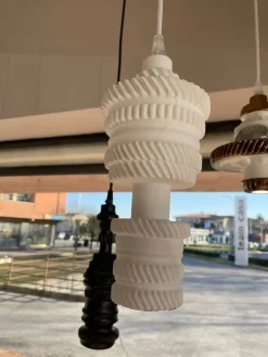 Lampada a sospensione in metallo Mek a prezzo scontato^Karman New