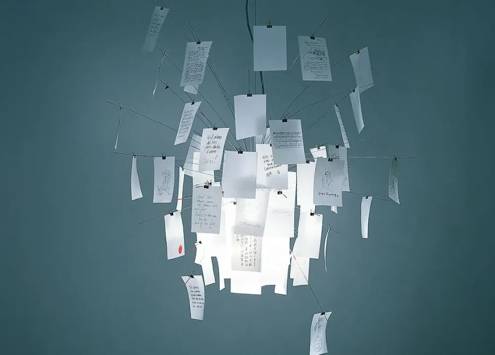 Sale Lampada a sospensione zettel`z a6 stile Design a prezzi outlet Lampade A Sospensione