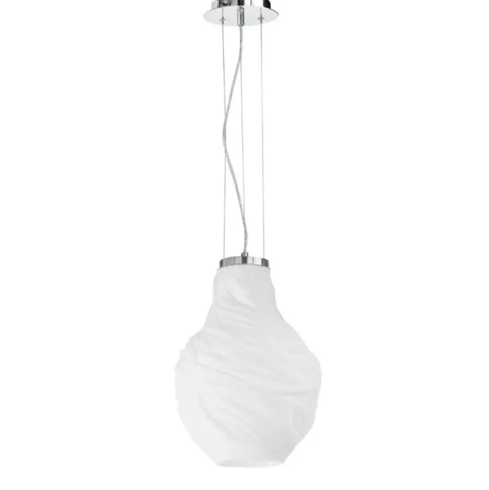 Ondaluce Lampada a sospensione Ritz Bianco con forte sconto- Lampade A Sospensione