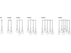 Lampada a sospensione stile Moderno Pandora   a prezzi convenienti^Tonin Casa