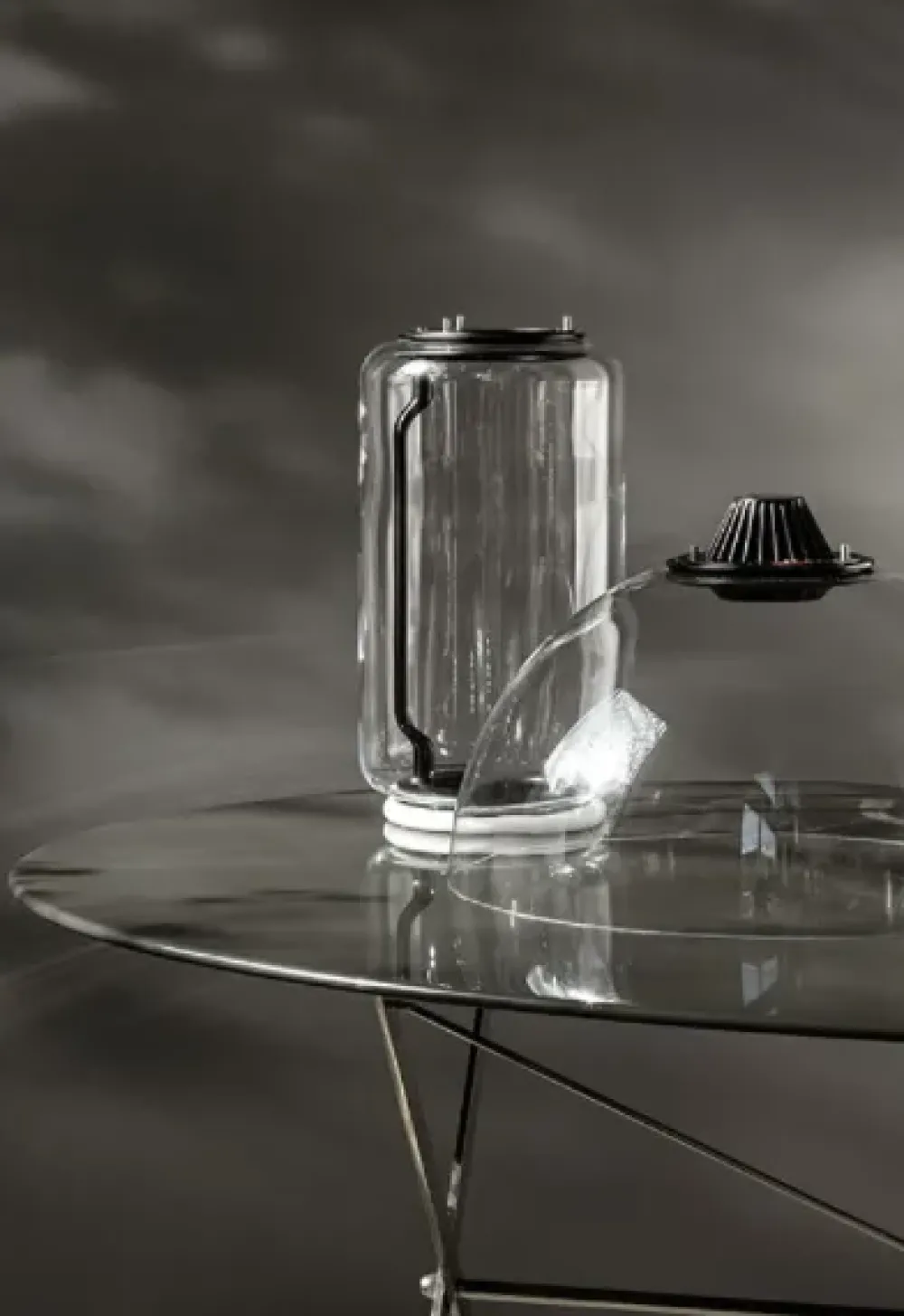 Flos Lampada a sospensione stile Design Noctambule suspension 3 low cylinder and bowl in offerta outlet- Lampade A Sospensione